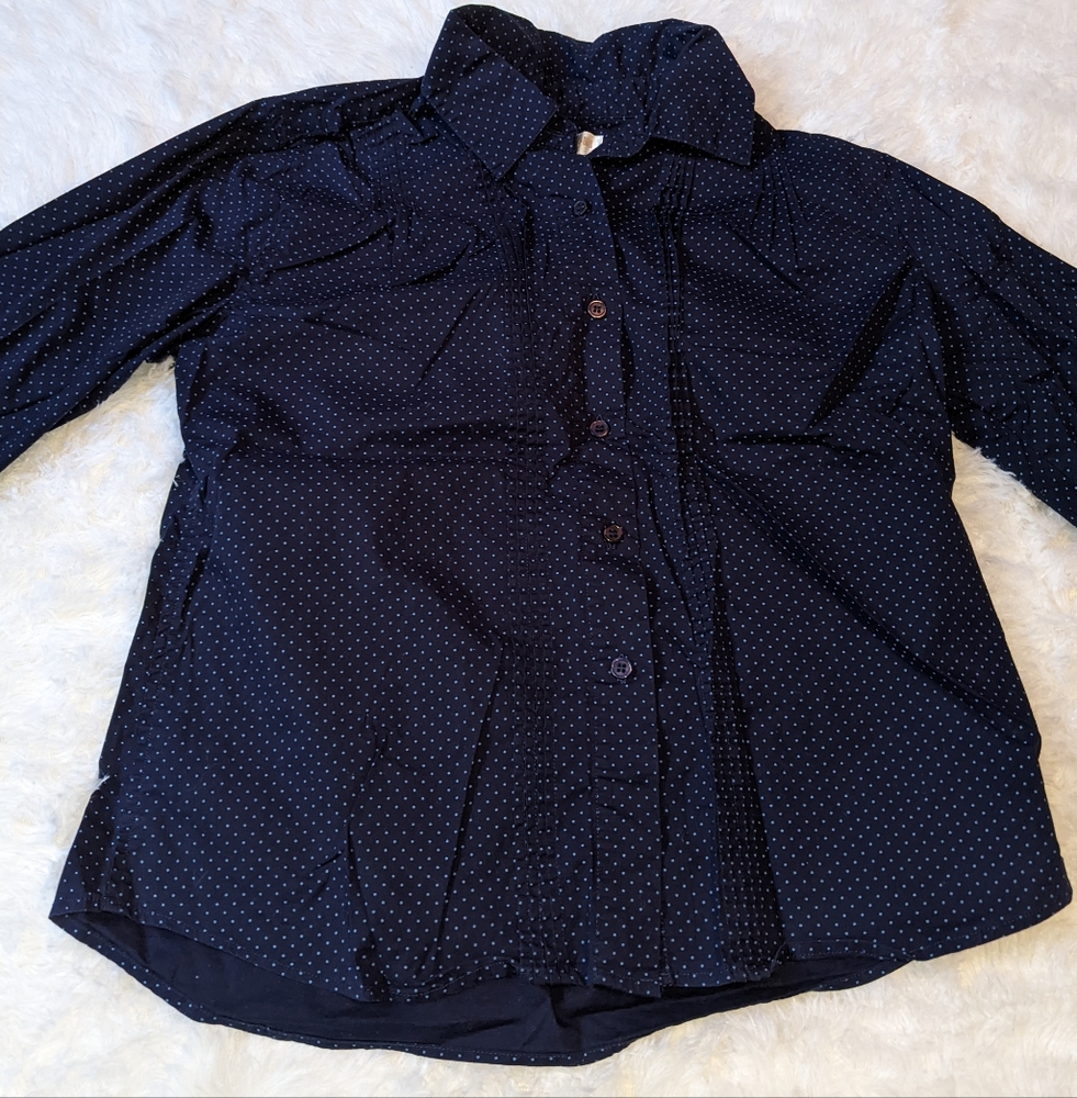 Architect polka dot button down blouse - Picture 8 of 10